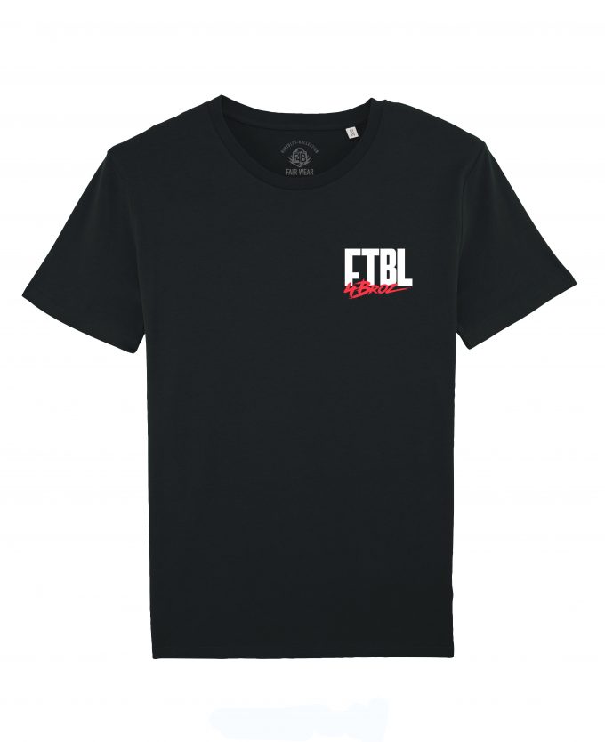 Football4Broz - Herzblut Kollektion T-Shirt schwarz